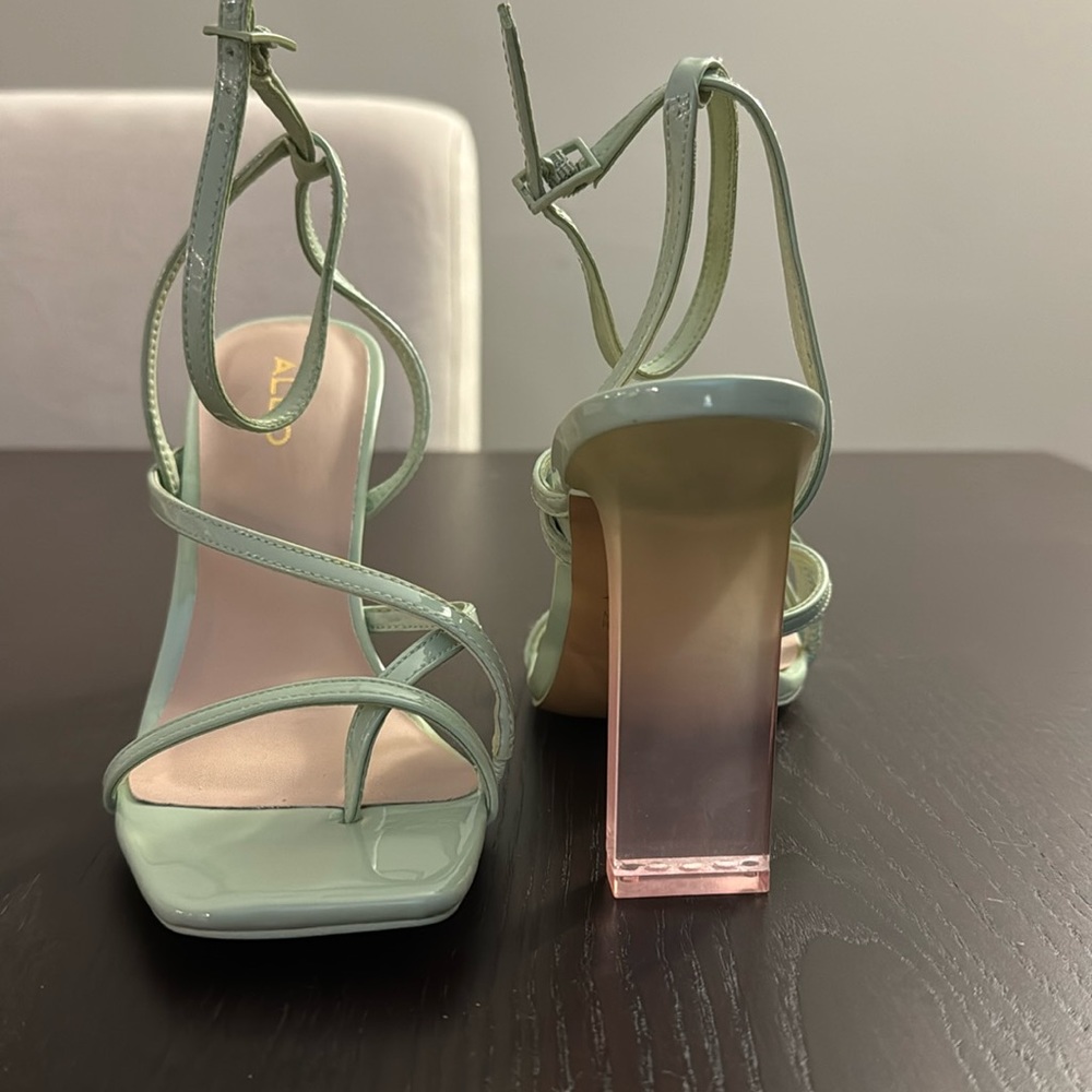 Aldo Hainiel Heels, light green